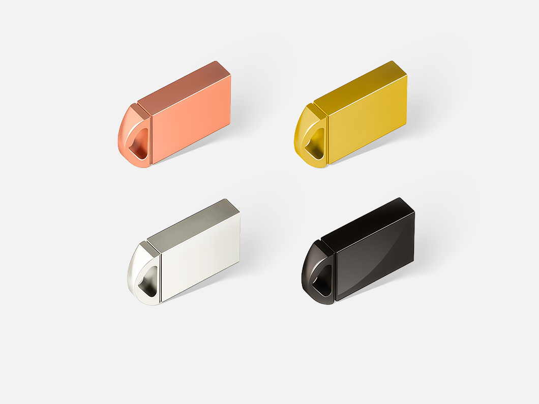 Metal Mini USB 2.0 Flash Drive - View 2