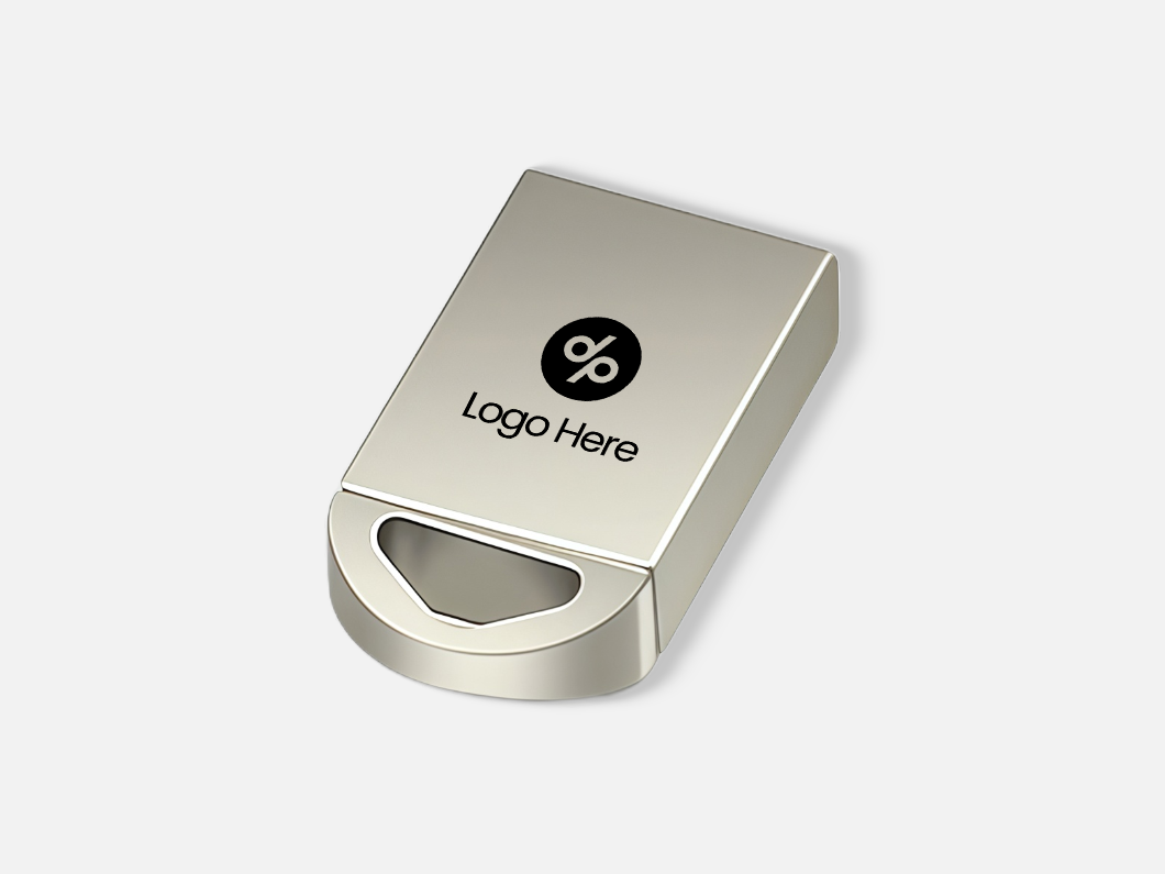 Metal Mini USB 2.0 Flash Drive - View 3