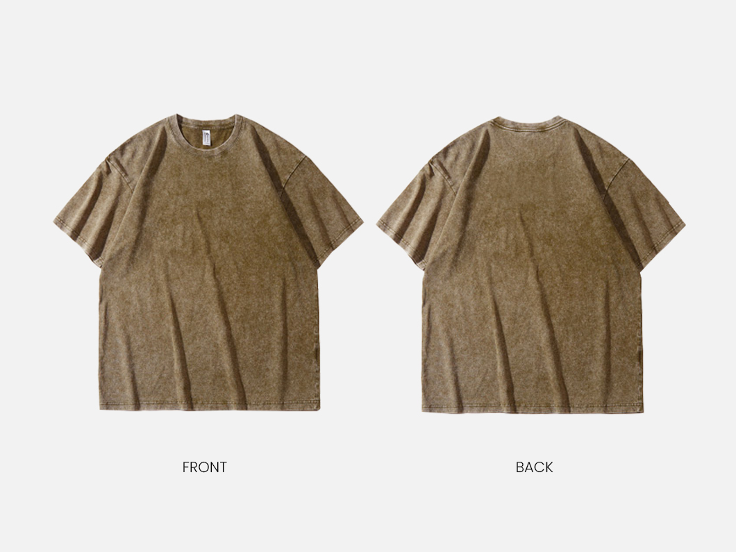 Washed Cotton T-Shirt - View 5