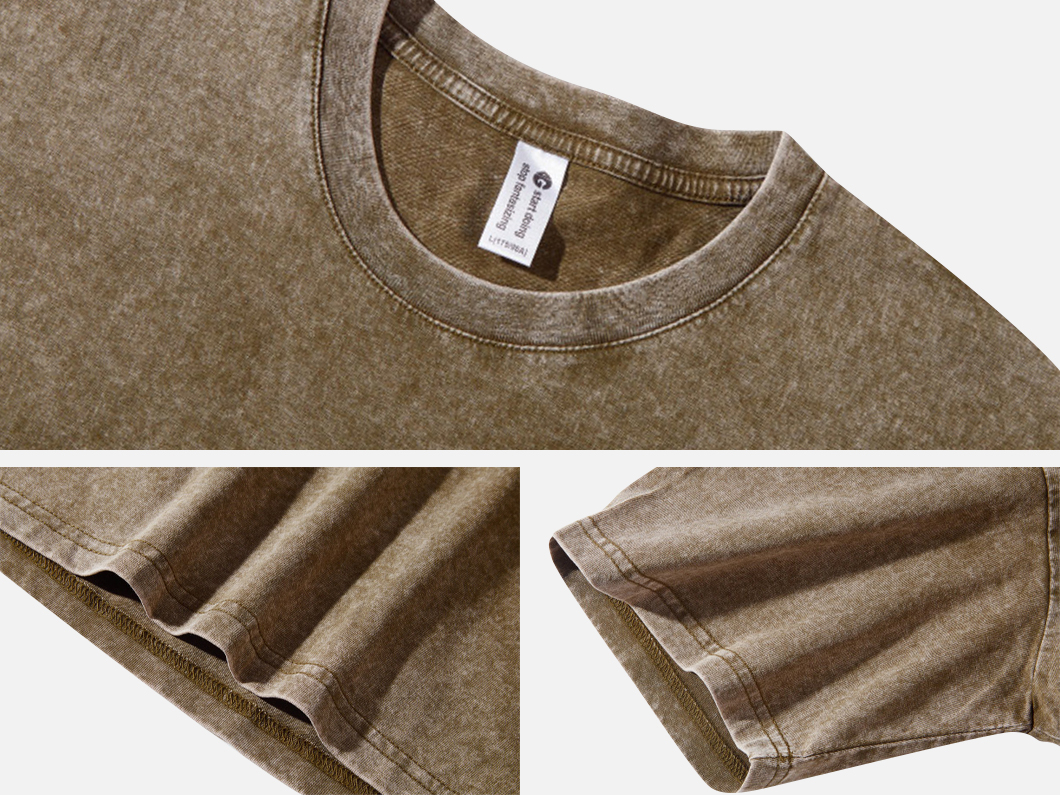Washed Cotton T-Shirt - View 4