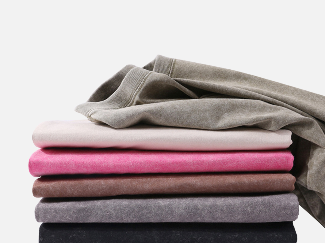 Premium Washed Cotton T-Shirt - View 5