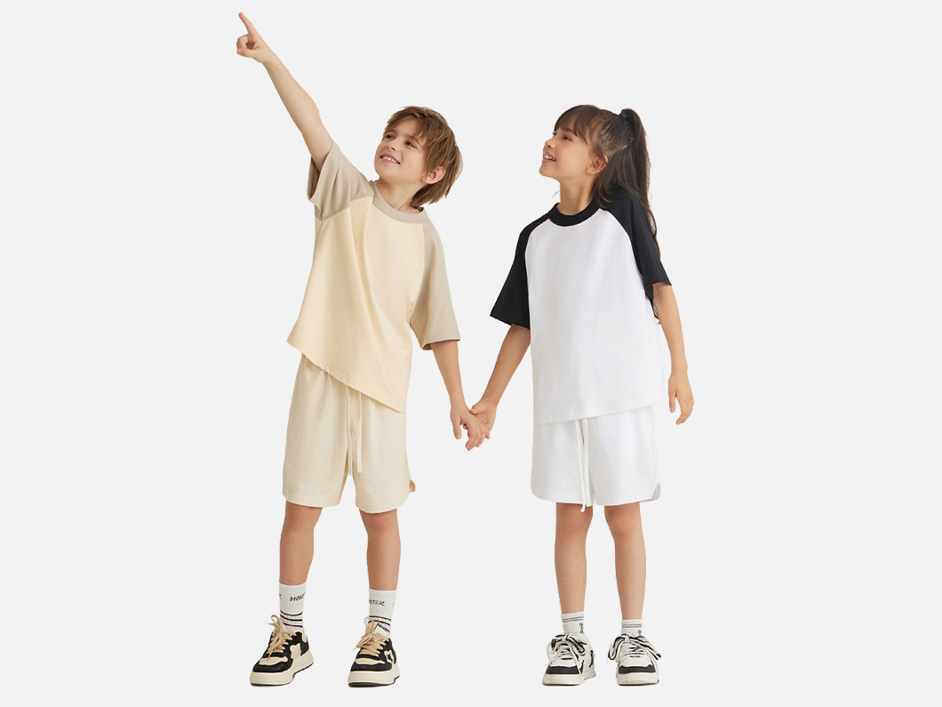 Youth Color Block Raglan T-Shirt - View 3
