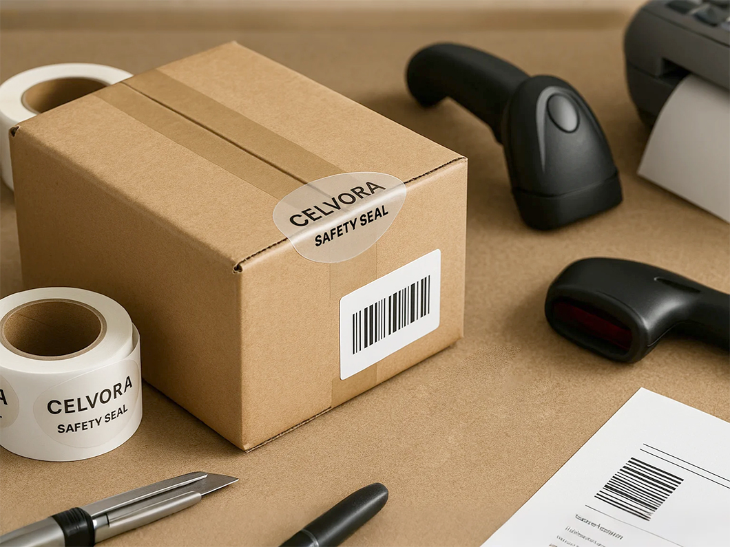 Tamper-Evident Labels - View 1