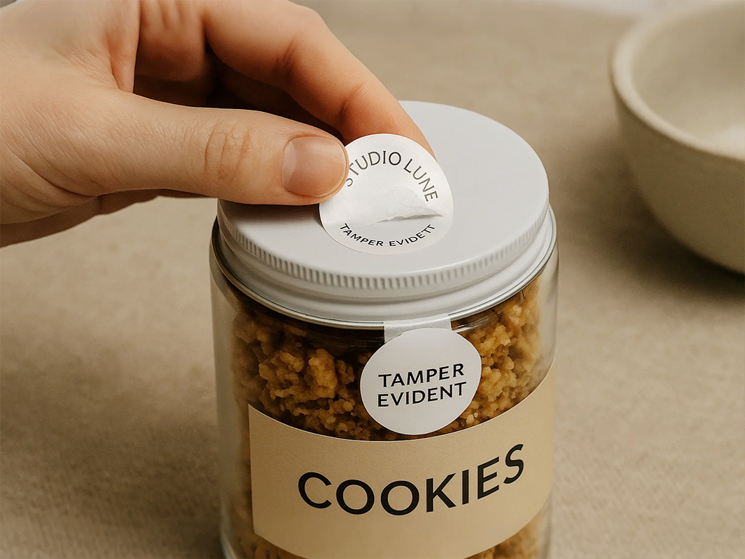 Tamper-Evident Labels - View 2