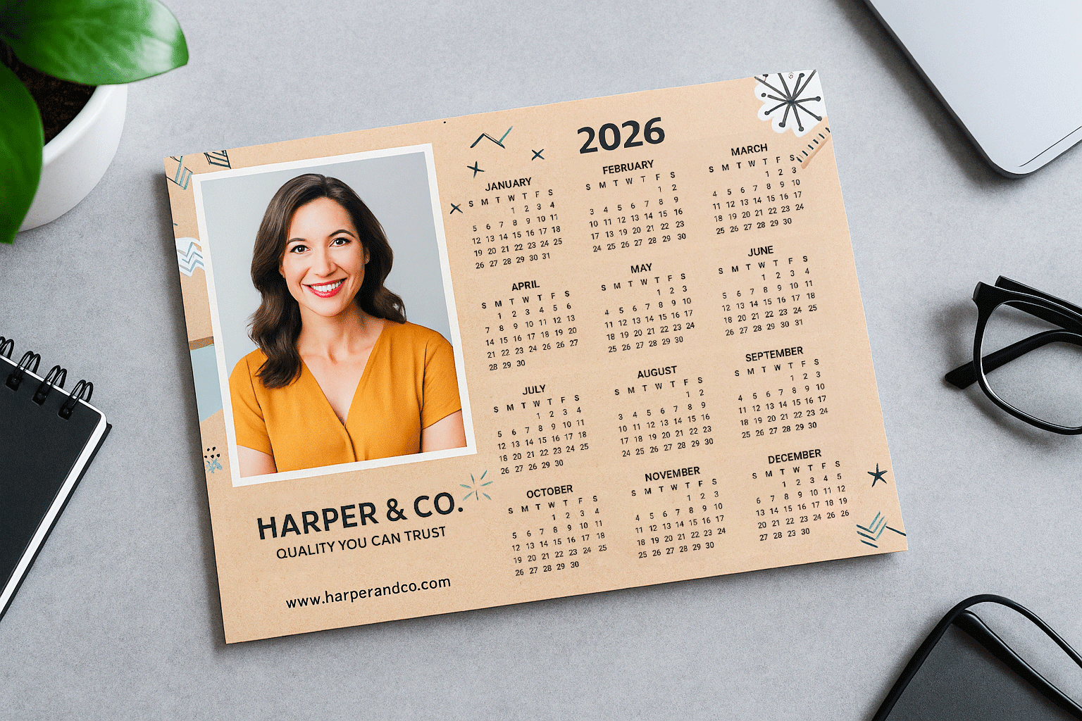Magnetic Calendars - View 3