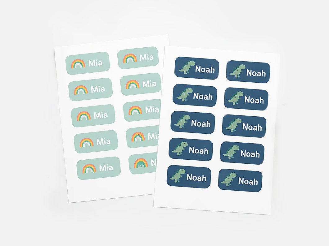 Kids Name Labels - View 5