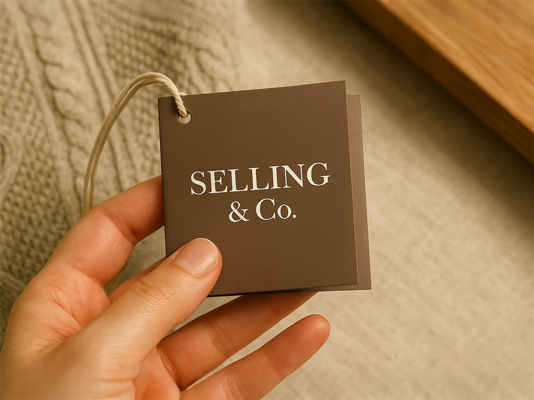 Folded Hang Tags - View 2