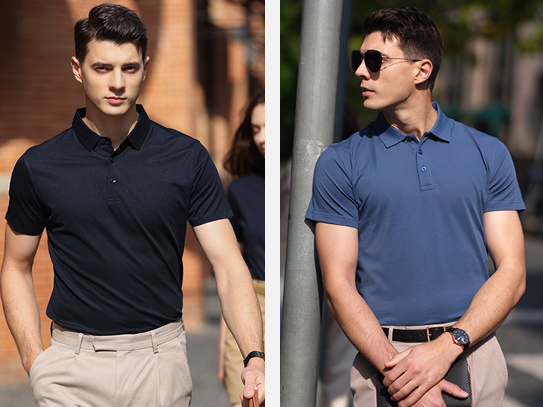 Silk Touch Pique Polo Shirt - View 2
