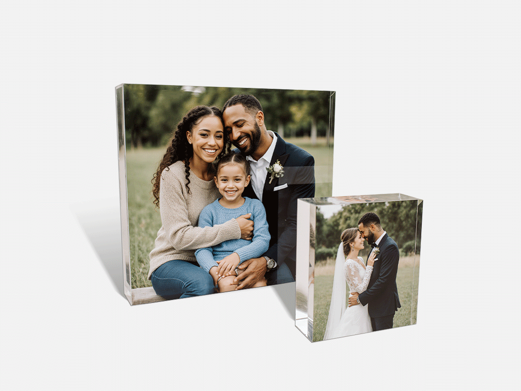 Acrylic Photo Blocks - View 2
