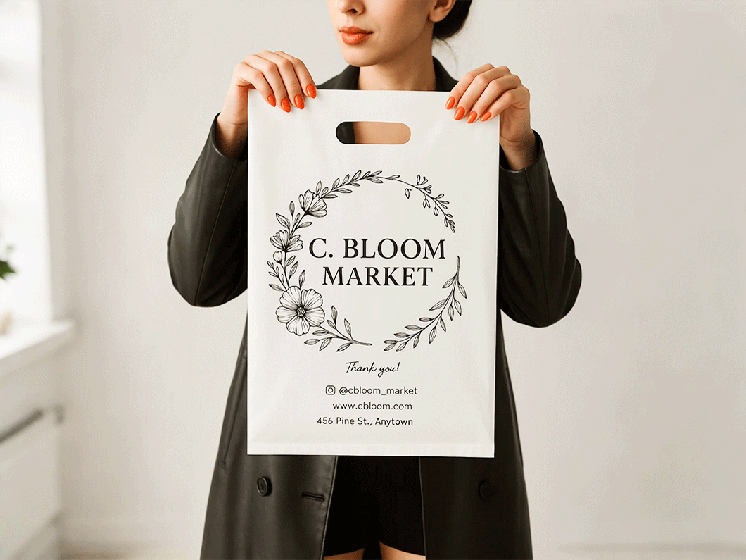 Die-Cut Plastic Bags - View 3
