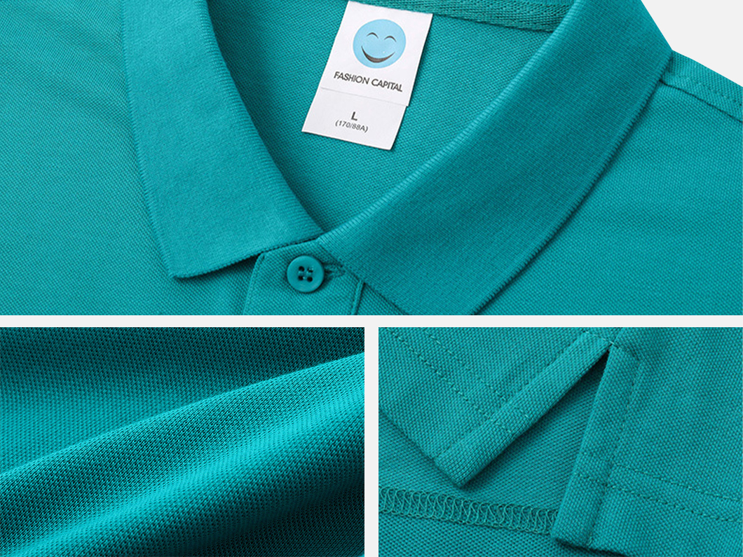 Essential Cotton Pique Polo Shirt - View 3
