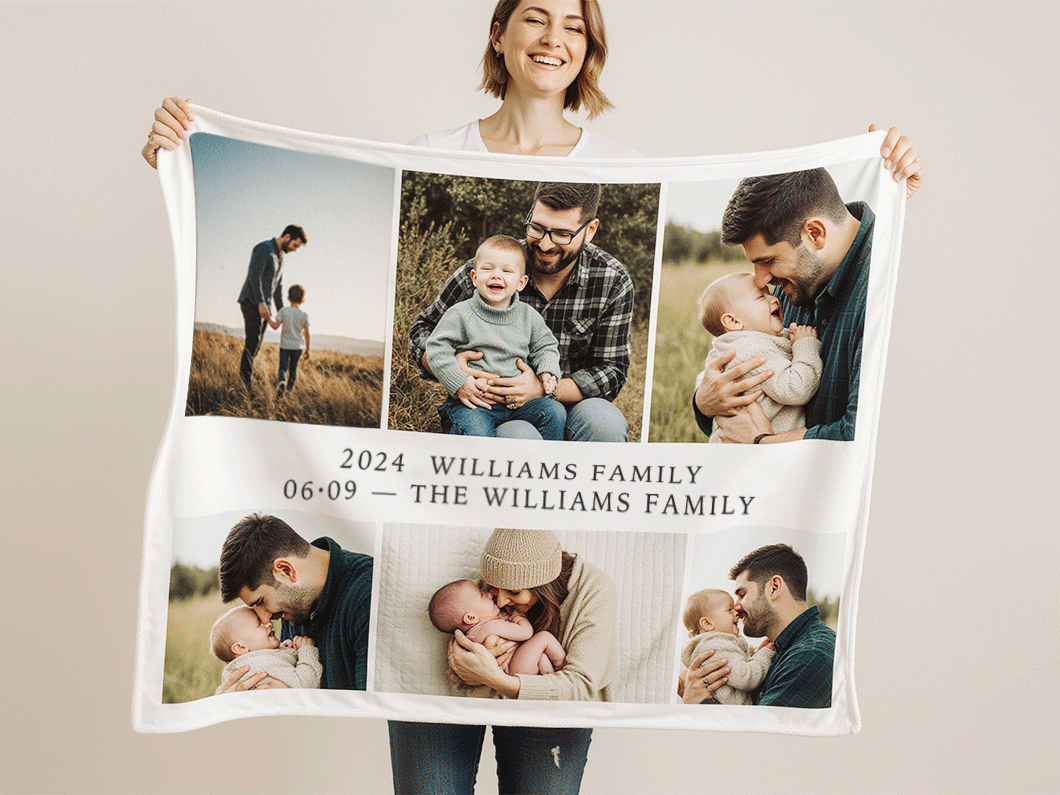 Personalized Photo Blankets