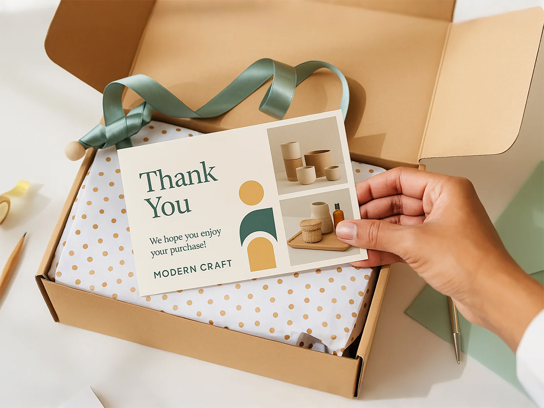 Packaging Insert Cards