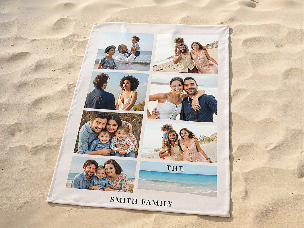 Personalized Beach Towels - View 1