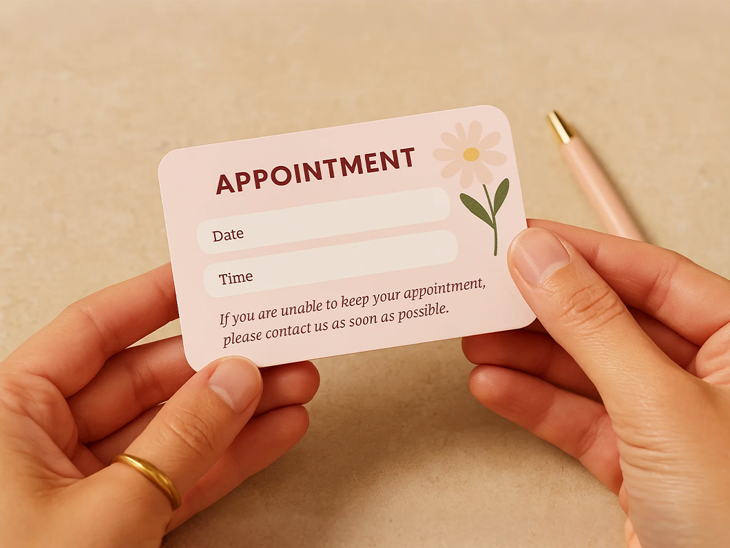 Appointment Cards - View 4