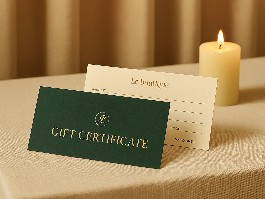 Gift Certificates - View 3