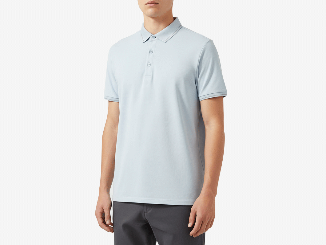 Business Casual Polo Shirt - View 1