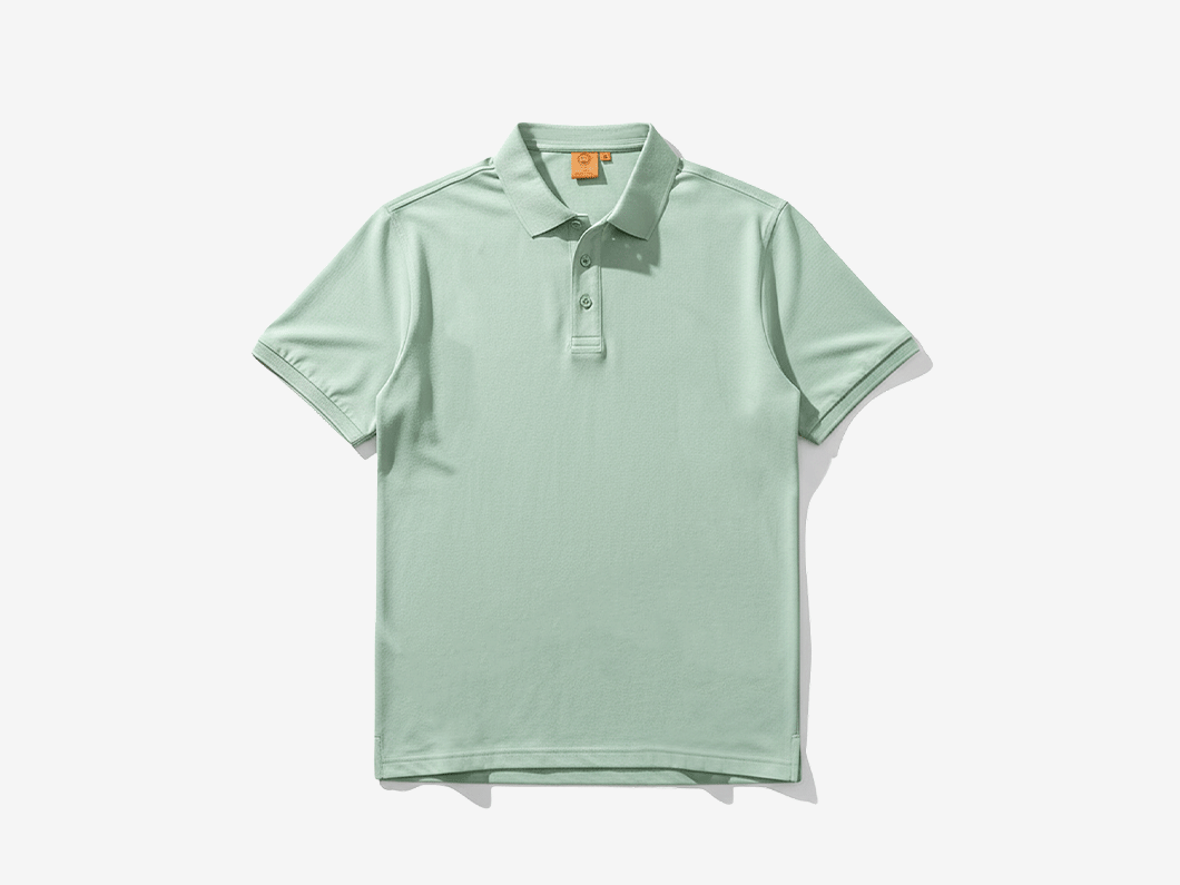 Essential Cotton Pique Polo Shirt - View 2