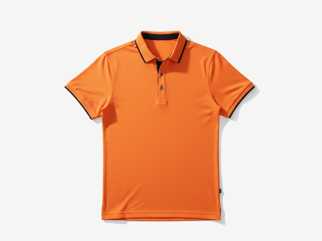 Contrast Stripe Polo Shirt - View 2