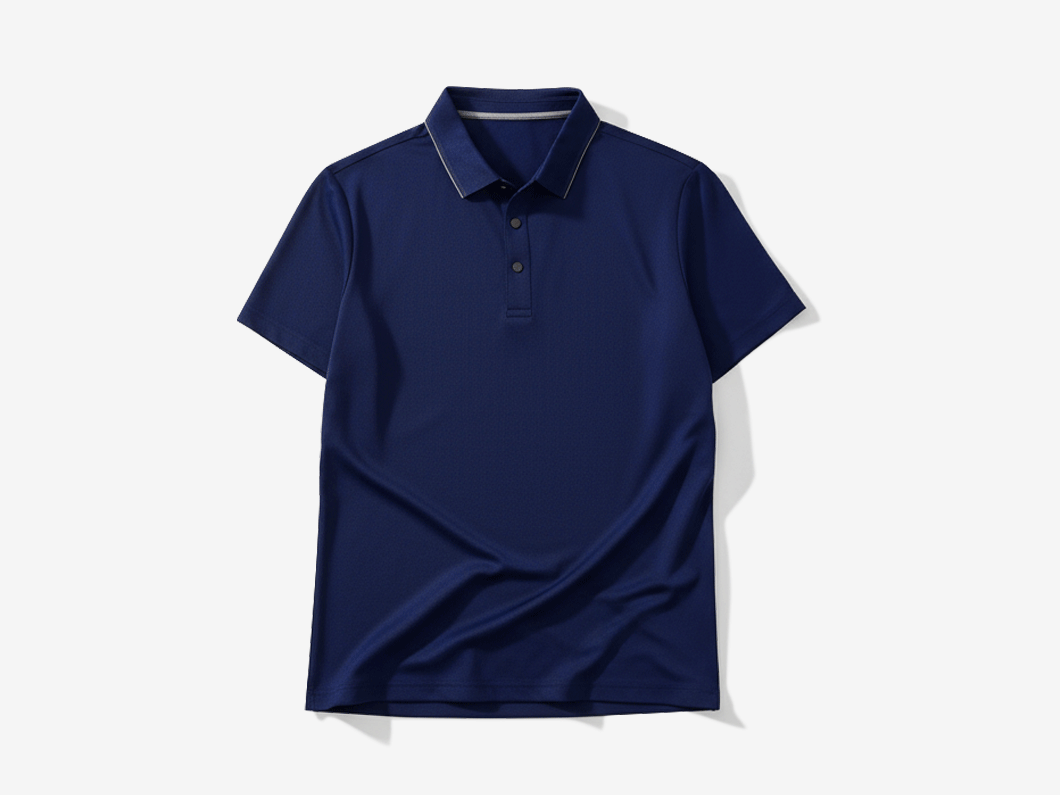 Stretch Pique Polo Shirt - View 2