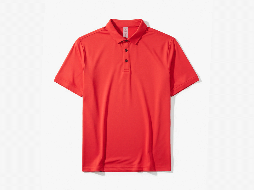 Lightweight Jacquard Polo Shirt - View 2