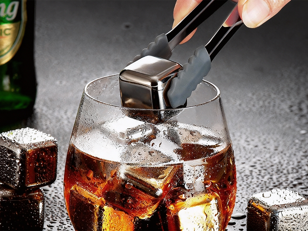 FrostCube Stainless Steel Ice Cubes