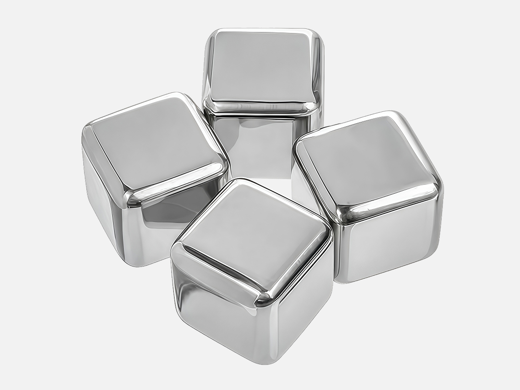 FrostCube Stainless Steel Ice Cubes