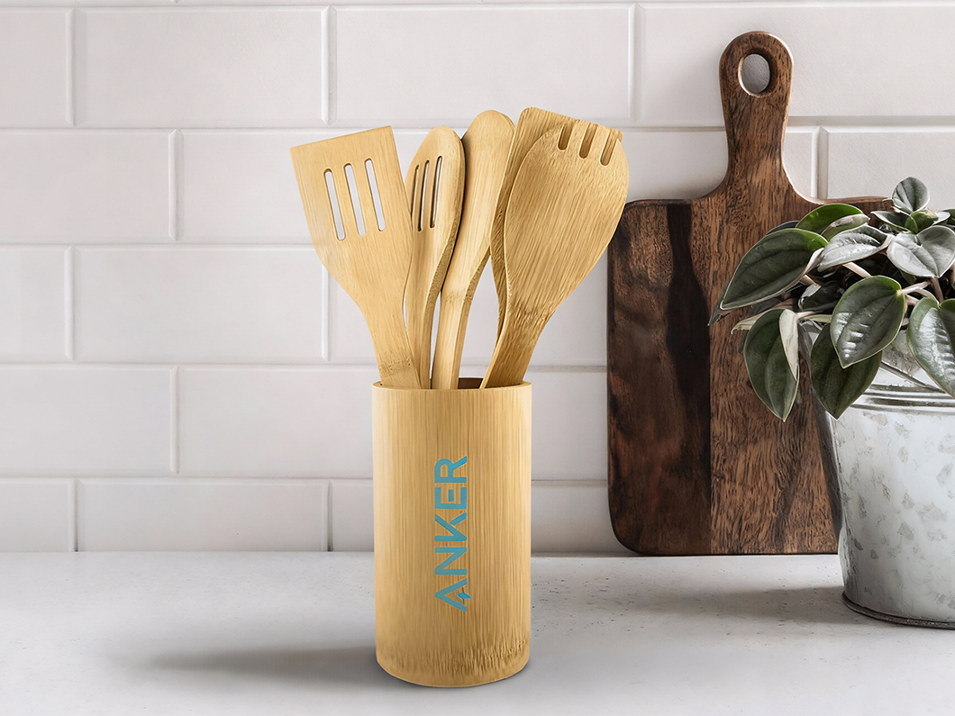 EcoBrew Bamboo Kitchen Utensil Set