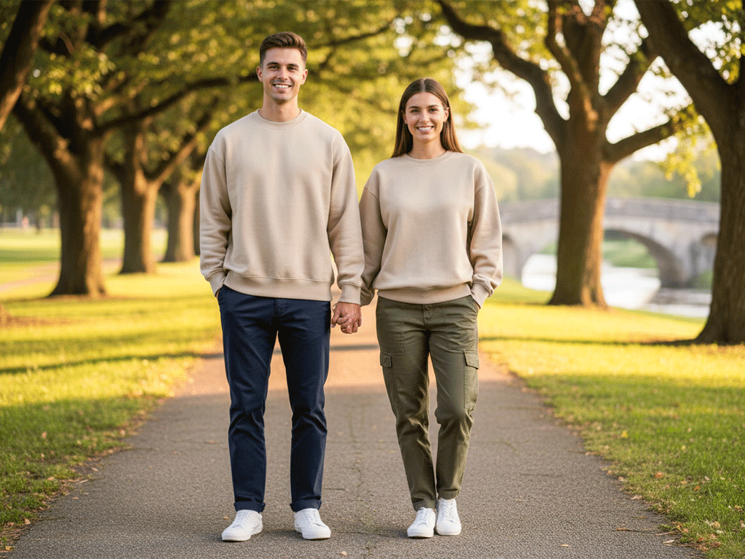 Relaxed Cotton Sweatshirt - View 2