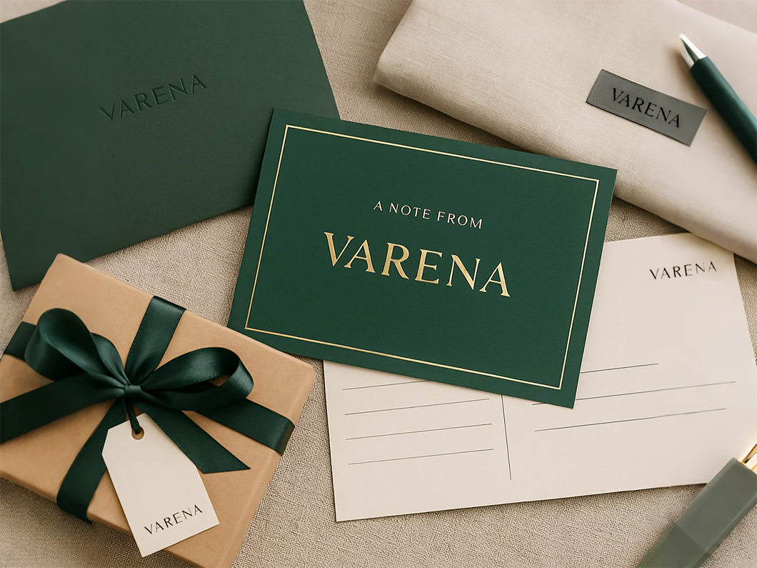 Foil Stamped Postcards