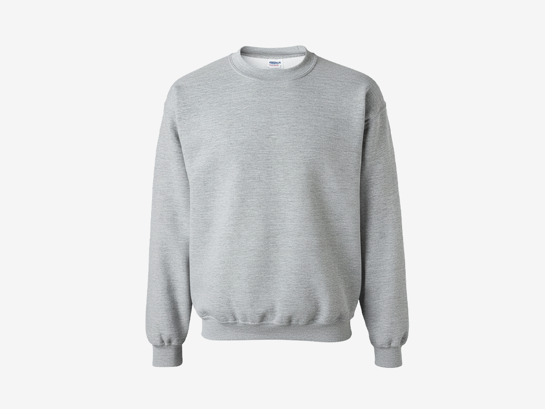 Blank Crewneck Sweatshirt by Gildan - View 4