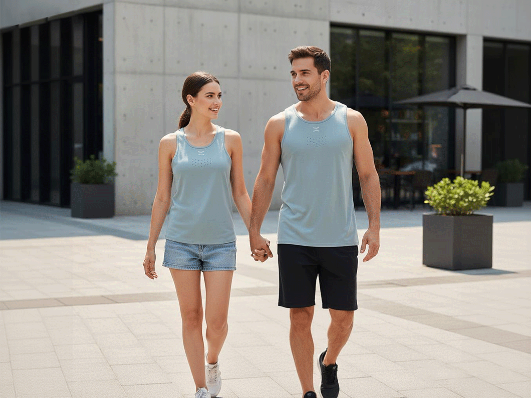 Unisex Ultra-Light Quick-Dry Athletic Tank Top - View 1