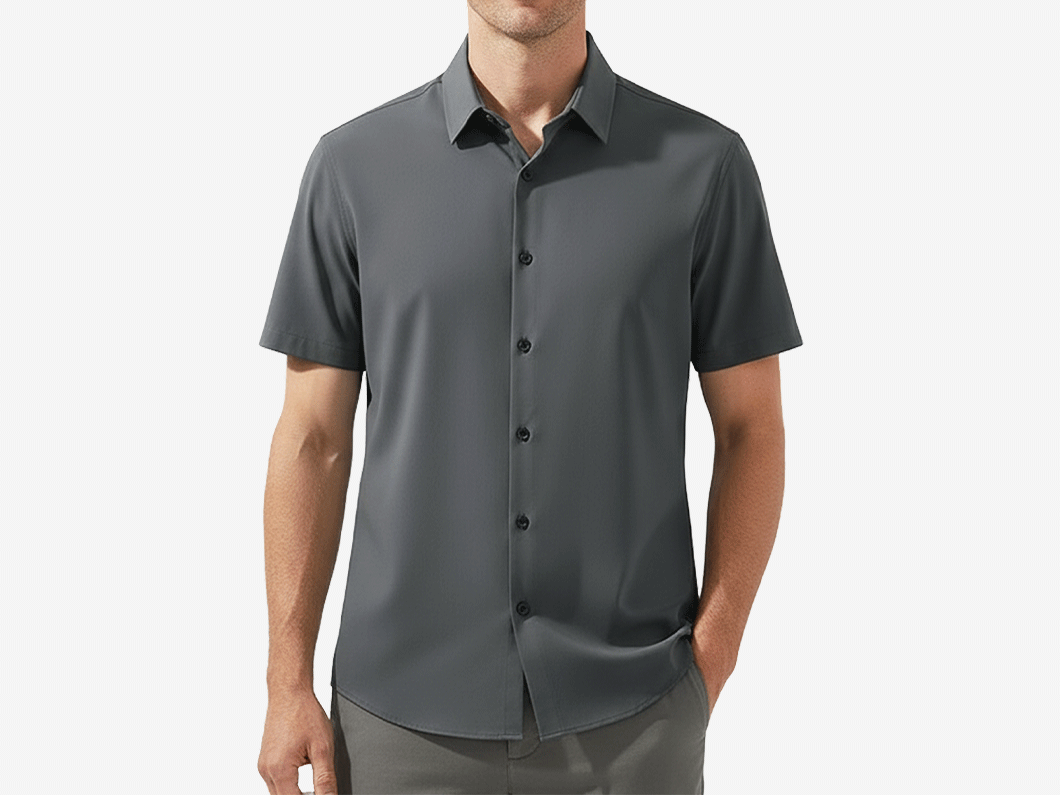 Stretch Business Dress Shirt - View 3