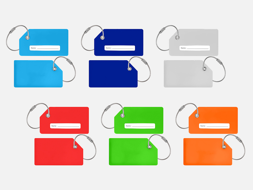 ColorRing Silicone Luggage Tag