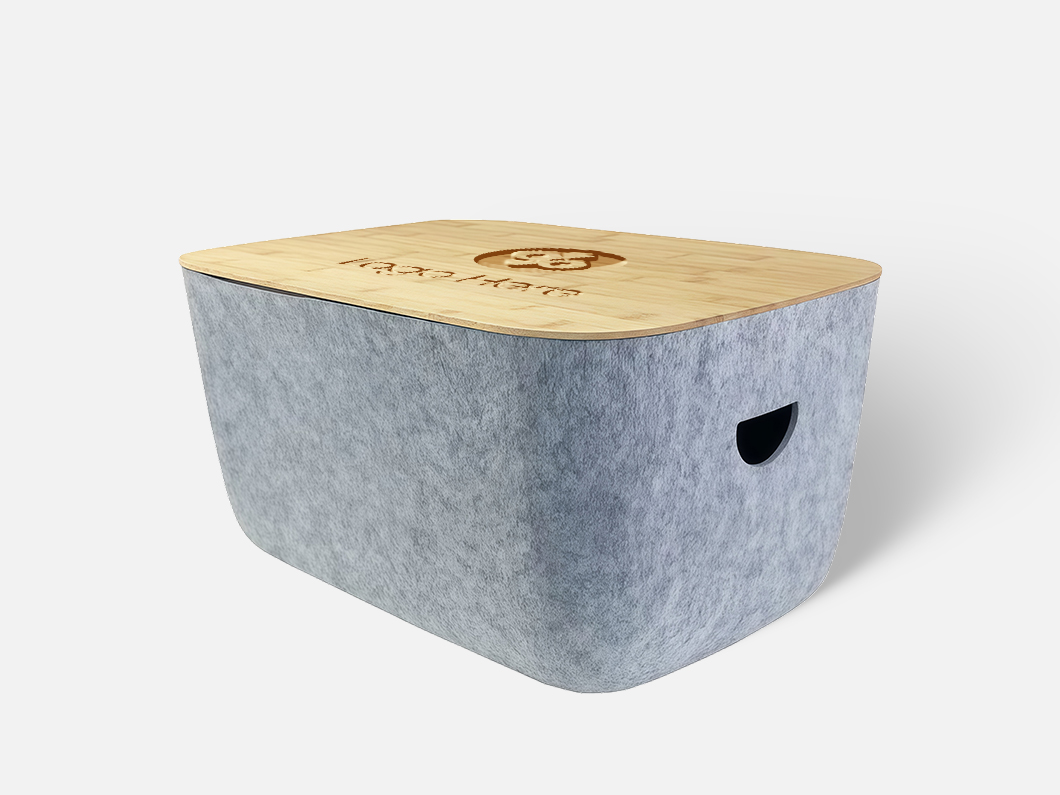 EcoNest Felt Storage Bin