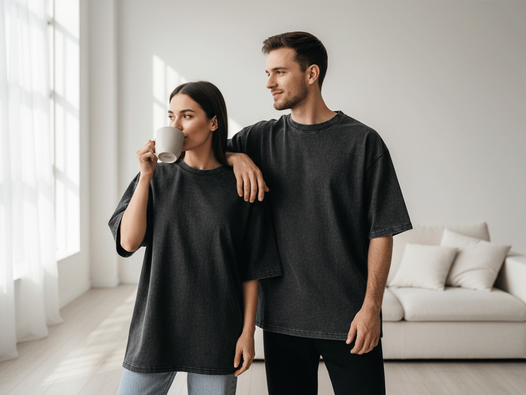 Premium Washed Cotton T-Shirt