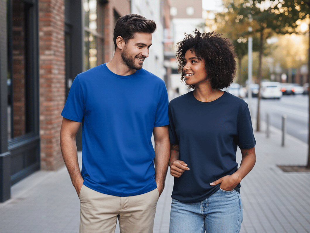 Essential Cotton-Sorona T-Shirt - View 1