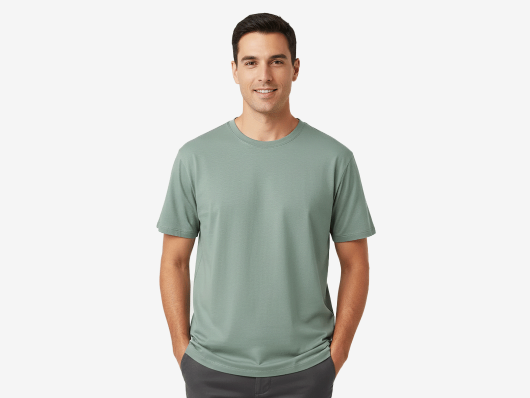 Essential Cotton-Sorona T-Shirt - View 3