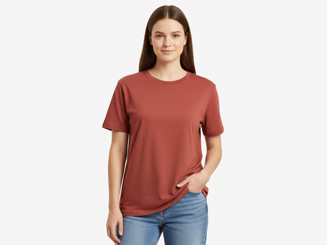 Women’s Basic Cotton T-Shirt - View 3