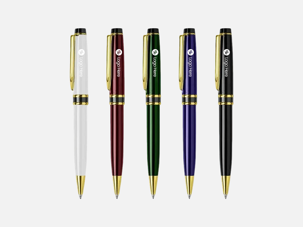 Premium Brass Pen with Gold Accents