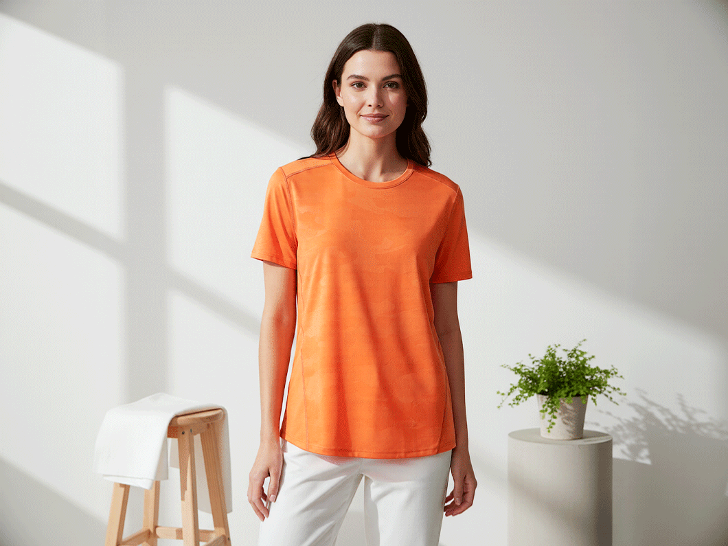 Embossed Active T-Shirt
