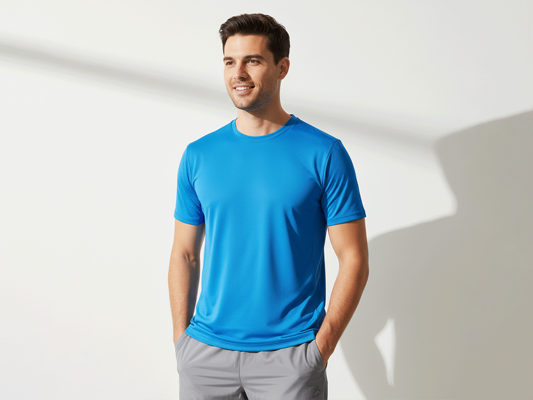 Unisex Breathable Mesh Sports T-Shirt - View 2