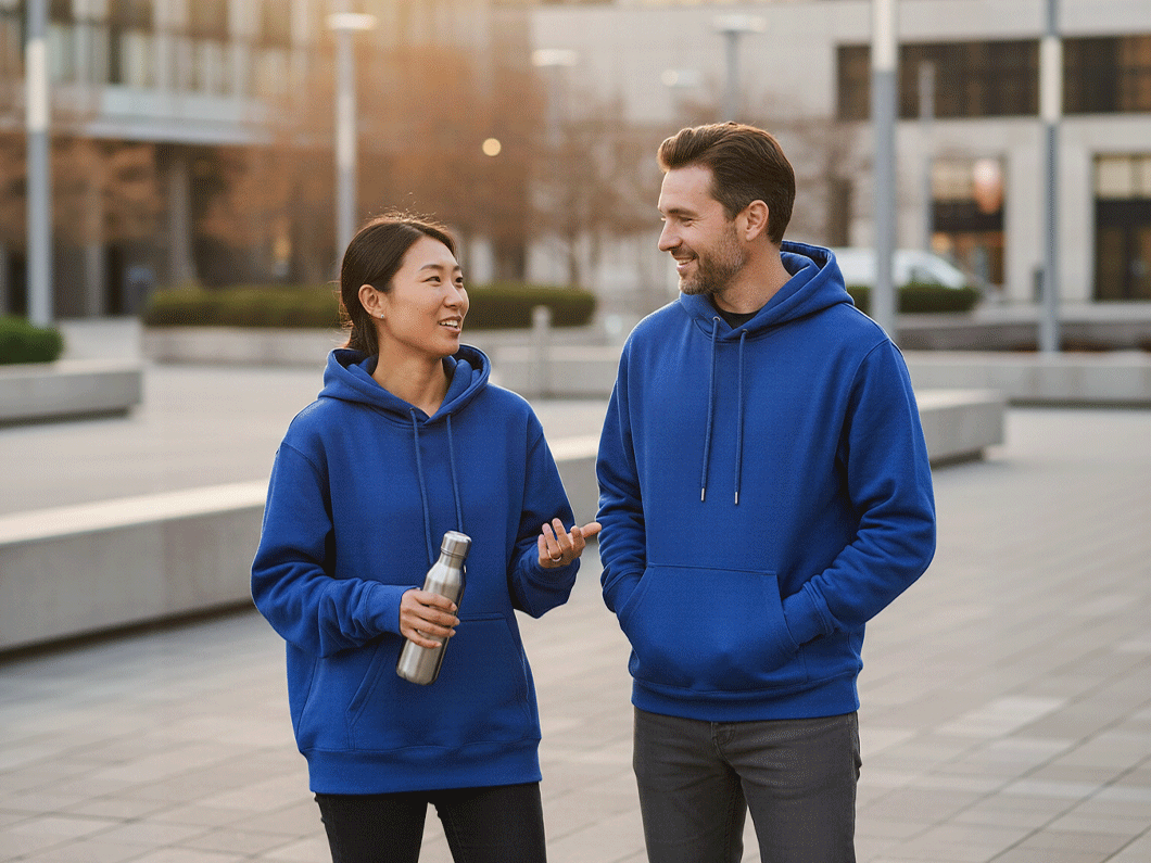 Relaxed Pullover Hoodie - View 1