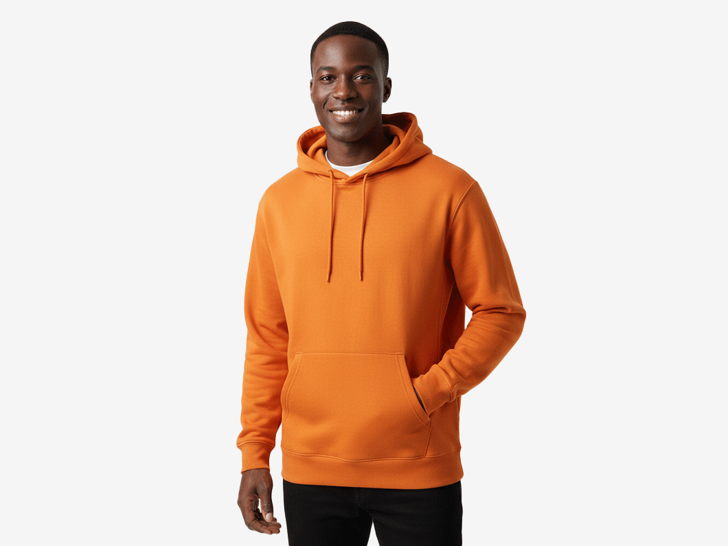 Brushed Fleece Hoodie - View 3