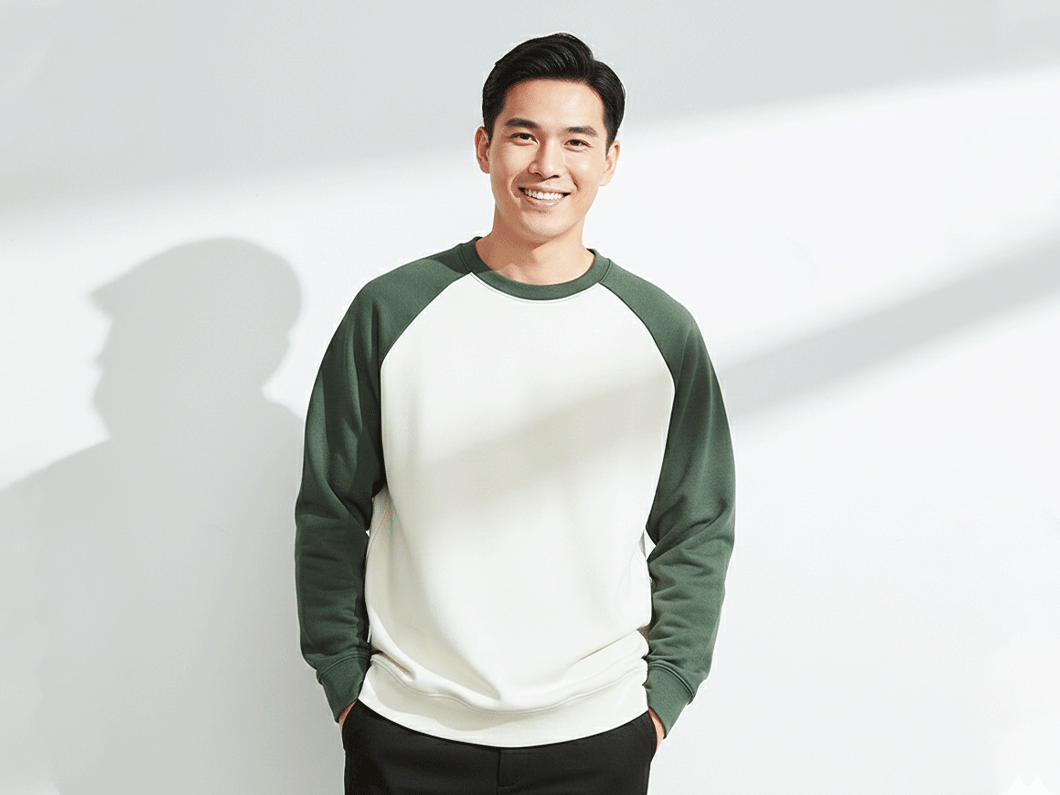 Raglan Colorblock Sweatshirt - View 2