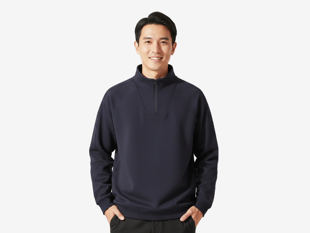 Quarter Zip Sweatshirt - View 1