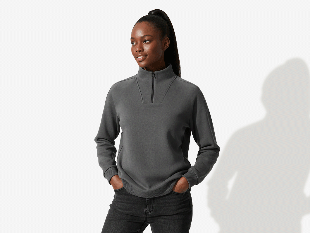 Quarter Zip Sweatshirt - View 2
