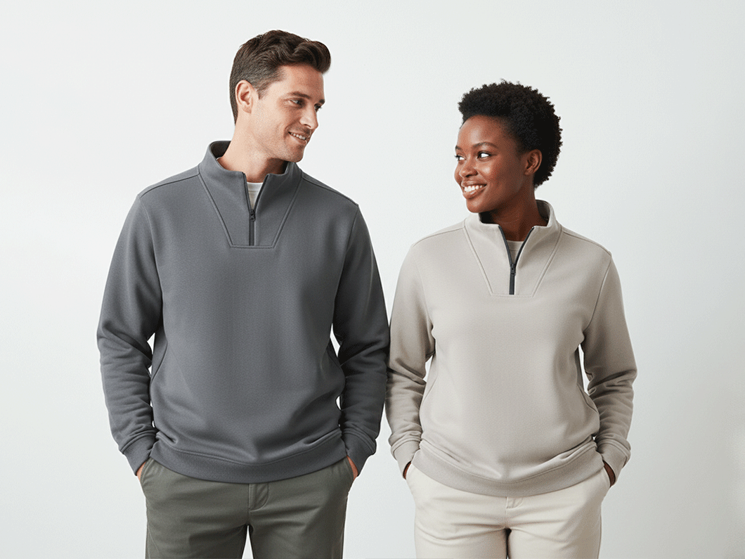 Quarter Zip Sweatshirt - View 3