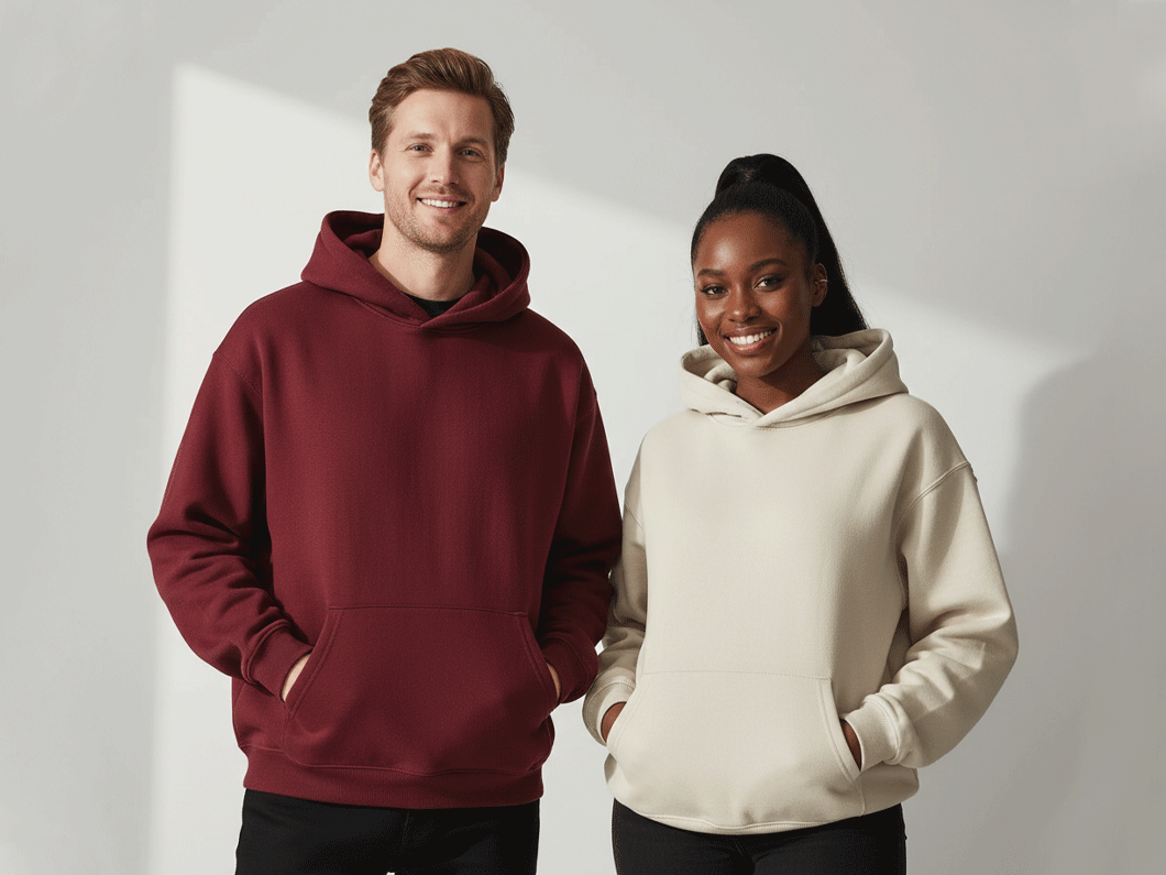 Cotton Face Hoodie - View 1