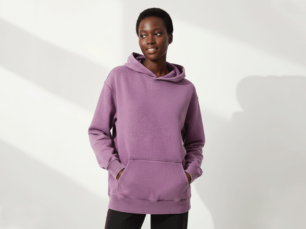 Heavy Vintage Washed Hoodie - View 2